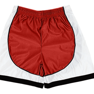 5"  ADULT  ATHLETIC SHORTS - Red, M