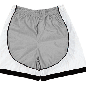 5"  ADULT  ATHLETIC SHORTS - Silver, M