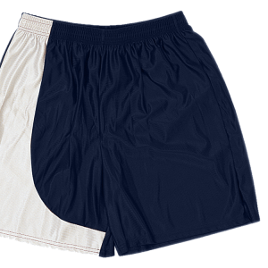 5"  ADULT  ATHLETIC SHORTS - Navy Blue, M