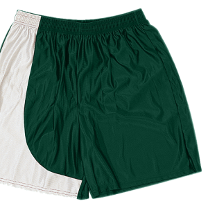 5"  ADULT  ATHLETIC SHORTS - Dark Green, M