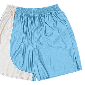 5"  ADULT  ATHLETIC SHORTS - Columbian Blue, M