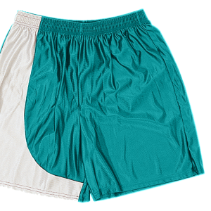 5"  ADULT  ATHLETIC SHORTS - Teal, M