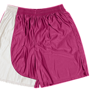 5"  ADULT  ATHLETIC SHORTS - Fuchsia, M