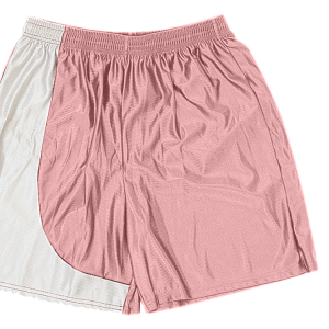 5"  ADULT  ATHLETIC SHORTS - Pink, M