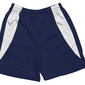 5"  ADULT  ATHLETIC SHORTS - Navy Blue, M