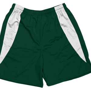 5"  ADULT  ATHLETIC SHORTS - Dark Green, M