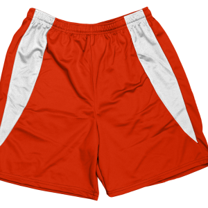 5"  ADULT  ATHLETIC SHORTS - Orange, M
