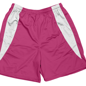 5"  ADULT  ATHLETIC SHORTS - Fuchsia, M