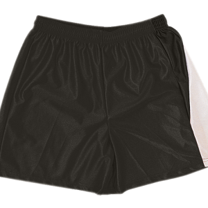 9"  ADULT  ATHLETIC SHORTS - Black, M
