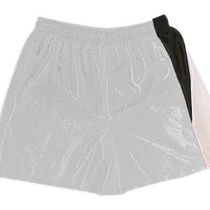 9"  ADULT  ATHLETIC SHORTS - White, M