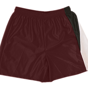 9"  ADULT  ATHLETIC SHORTS - Maroon, M