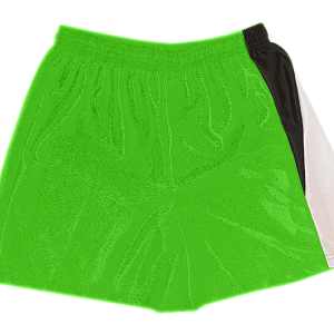 9"  ADULT  ATHLETIC SHORTS - Neon Green, M