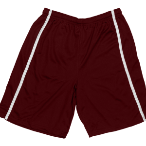 5"  ADULT  ATHLETIC SHORTS - Maroon, M
