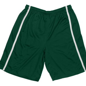 5"  ADULT  ATHLETIC SHORTS - Dark Green, M