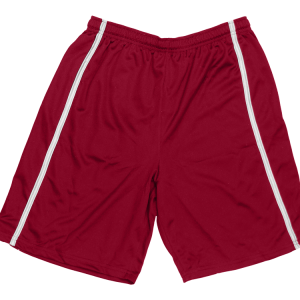 5"  ADULT  ATHLETIC SHORTS - Cardinal, M