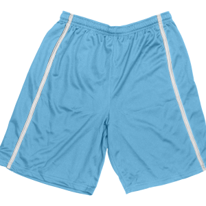 5"  ADULT  ATHLETIC SHORTS - Columbian Blue, M