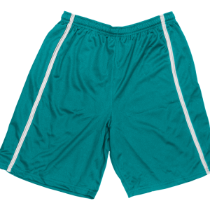 5"  ADULT  ATHLETIC SHORTS - Teal, M