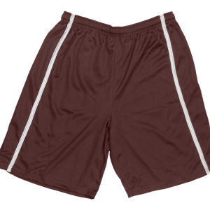 5"  ADULT  ATHLETIC SHORTS - Brown, M
