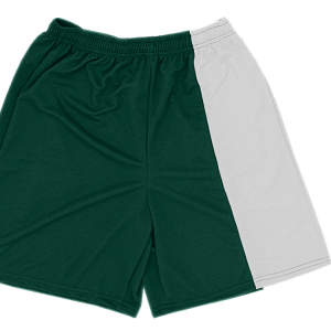 5"  ADULT  ATHLETIC SHORTS - Dark Green, M