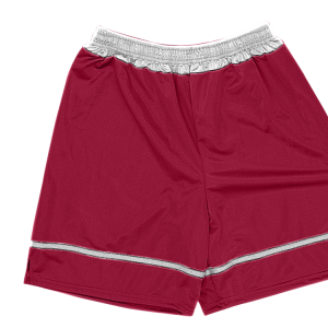 9"  ADULT  ATHLETIC SHORTS - Cardinal, M