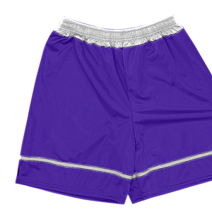 9"  ADULT  ATHLETIC SHORTS - Purple, M