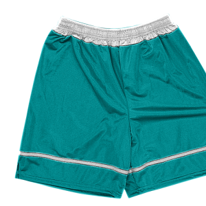 9"  ADULT  ATHLETIC SHORTS - Teal, M