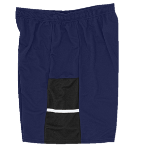 9"  ADULT  ATHLETIC SHORTS - Navy Blue, M
