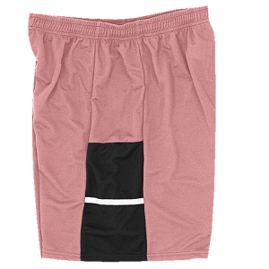 9"  ADULT  ATHLETIC SHORTS - Pink, M