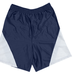 9"  ADULT  ATHLETIC SHORTS - Navy Blue, M