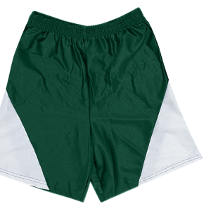 9"  ADULT  ATHLETIC SHORTS - Dark Green, M