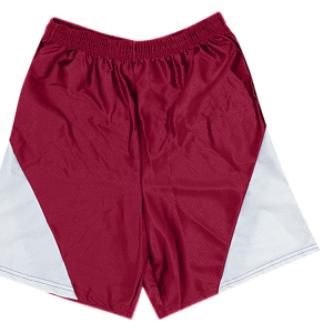 9"  ADULT  ATHLETIC SHORTS - Cardinal, M
