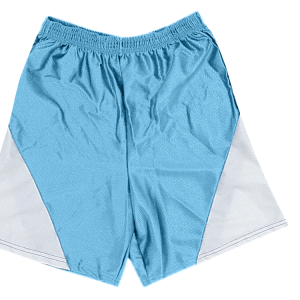 9"  ADULT  ATHLETIC SHORTS - Columbian Blue, M