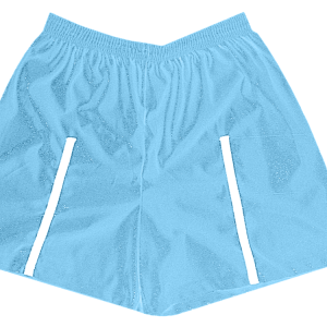 5"  ADULT  ATHLETIC SHORTS - Columbian Blue, M