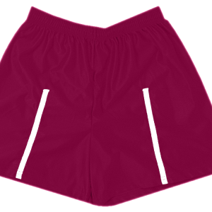 5"  ADULT  ATHLETIC SHORTS - Fuchsia, M