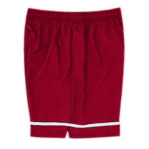 5"  ADULT  ATHLETIC SHORTS - Cardinal, M
