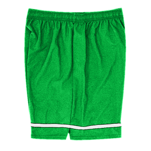5"  ADULT  ATHLETIC SHORTS - Kelly Green, M