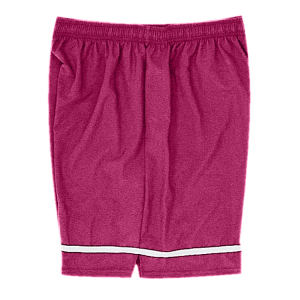 5"  ADULT  ATHLETIC SHORTS - Fuchsia, M