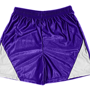 5"  ADULT  ATHLETIC SHORTS - Purple, M