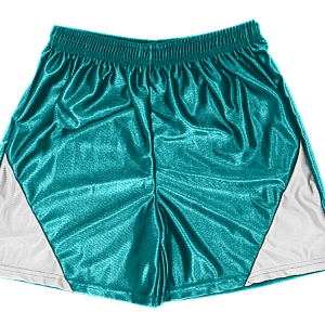5"  ADULT  ATHLETIC SHORTS - Teal, M