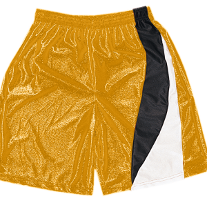 5"  ADULT  ATHLETIC SHORTS - Gold, M