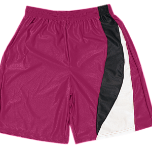 5"  ADULT  ATHLETIC SHORTS - Fuchsia, M