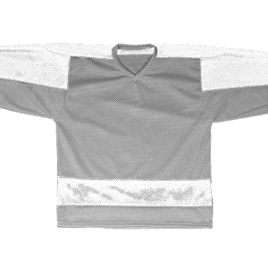 ADULT  HOCKEY JERSEY - Silver, M