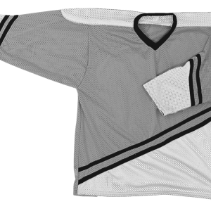 ADULT  HOCKEY JERSEY - Silver, M