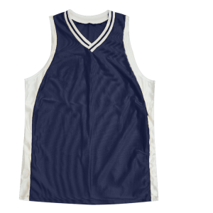ADULT  MULTI SPORT JERSEY - Navy Blue, M
