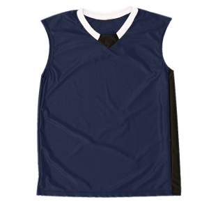 ADULT  MULTI SPORT JERSEY - Navy Blue, M
