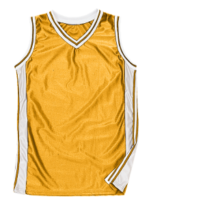 ADULT  MULTI SPORT JERSEY - Gold, M