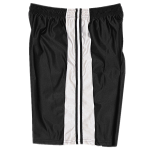 5"  ADULT  ATHLETIC SHORTS - Black, M