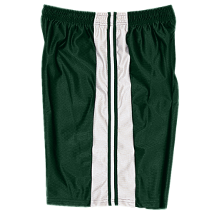 5"  ADULT  ATHLETIC SHORTS - Dark Green, M