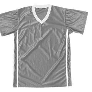 ADULT  MULTI SPORT JERSEY - Silver, M