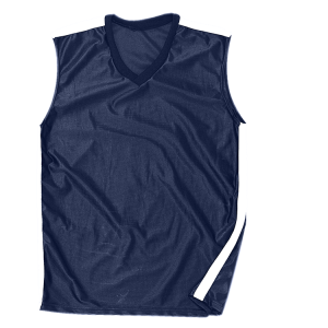 ADULT  MULTI SPORT JERSEY - Navy Blue, M